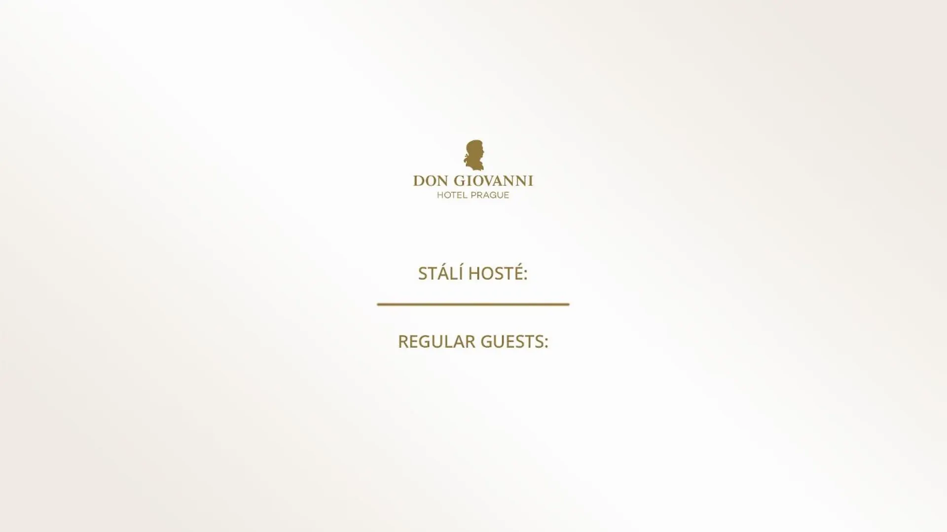 Don Giovanni Hotel Prague - Great Hotels Of The World